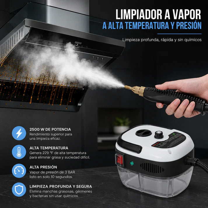 LIMPIADOR A VAPOR VapoMax™ 2500W